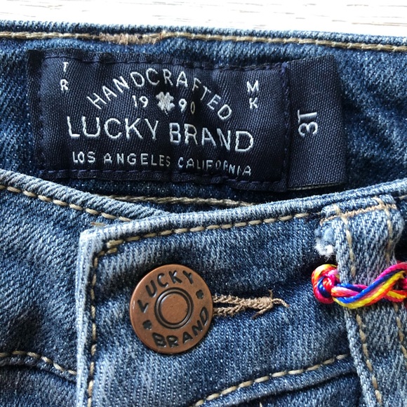 Like New Lucky Jeans Girl’s 3T - Picture 2 of 5